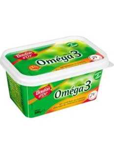 bouton dor matiere grasse allegee riche en omega 3 tartine cuisson