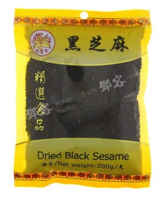 Sésame noir séché (Golden Lily) 200g