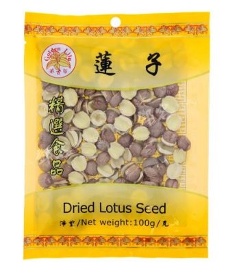 Demi de graines de lotus séchées (Golden Lily) 100g