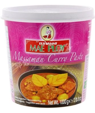 Pâte de curry Massaman (Mae Ploy) 1kg