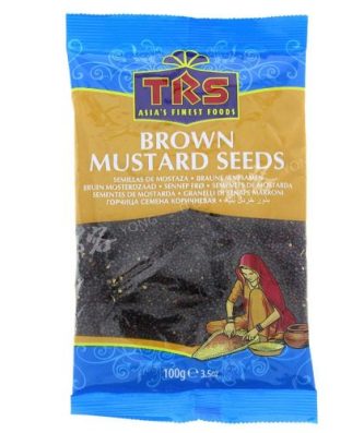 Graines de moutarde brune (TRS) 100g