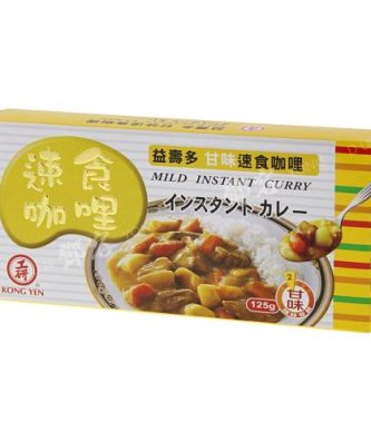 Curry instantané doux (Kong Yen) 125g