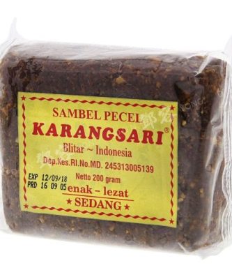 Sauce Sambal Petjel Sedang Sate (Karangsari) 200g