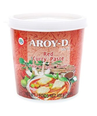 Pâte de cari rouge (Aroy-D) 400g