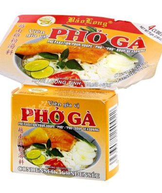 Cubes de bouillon de poulet Pho Ga (Bao Long) 75g