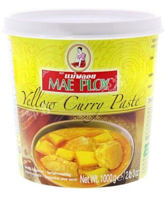 Pâte de curry jaune (Mae Ploy) 1kg