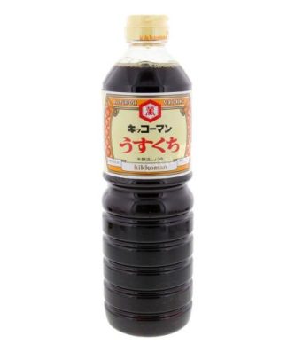 Sauce de soja légère Usukuchi Shoyu (Kikkoman) 1L