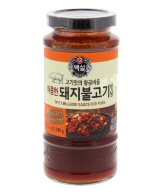 Bulgogi Marinade Hot for Pork (CJ) 290g