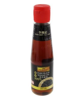 Huile de sésame noir pur (LKK) 207ml