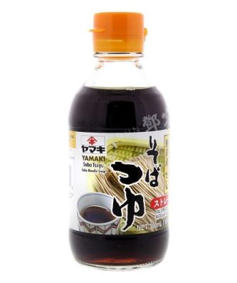 Soba Tsuyu Straight Noodle Soup Base (Yamaki) 300ml