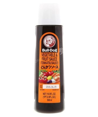 Sauce aux fruits et légumes Tonkatsu (Bull-Dog) 500ml