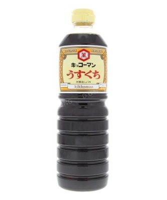 Usukuchi Shouyu Sauce légère au soja (Kikkoman) 1L