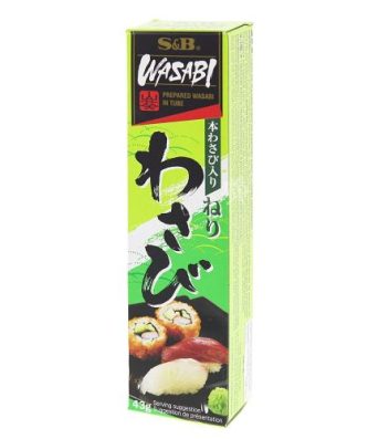 Pâtes Wasabi en Tube (S&B) 43g