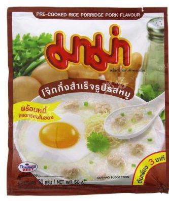 Bouillie de riz précuite Saveur de porc (Mama) 50g