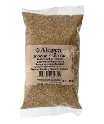 Roasted White Sesame Seed (Akaya) 500g