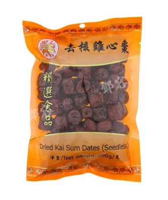 Dried Kai Sum Dates (Seedless) (Golden Lily) 100g