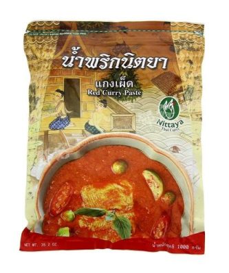 Red Curry Paste (Nittaya) 1kg