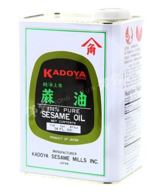 Huile de sésame pure (Kadoya) 1656ml