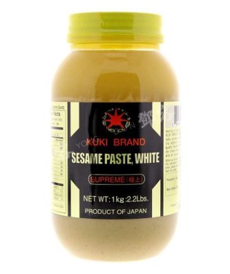 Pâte de sésame Suprême Blanc (Kuki) 1kg