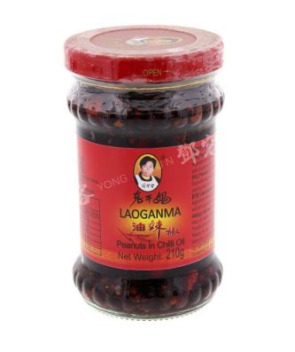 Huile de piment aux arachides (Lao Gan Ma) 210g