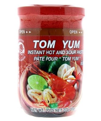 Pâtes instantanées Tom Yam (marque de coq) 227g