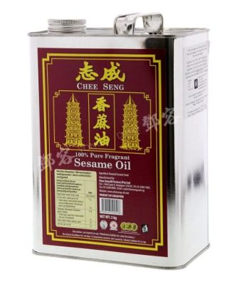 Huile de sésame 100% pure (Chee Seng) 3kg