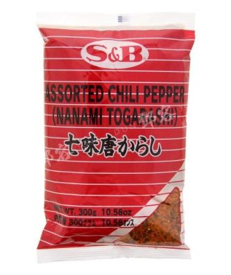 Nanami Togarashi Assorted Chili Pepper (S&B) 300g