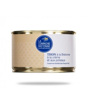 THON À LA BRETONNE À LA CRÈME ET AUX POIREAUX - 400G