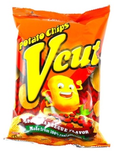 Jack N Jill Spicy Barbecue V-Cut Potato Chips