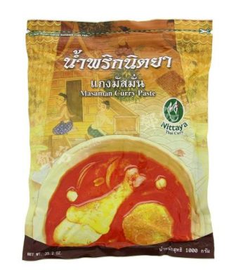 Massaman Curry Paste (Nittaya) 1kg