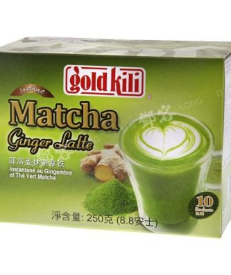 Instant Matcha Ginger Latte 10pkt (Gold Kili) 250g