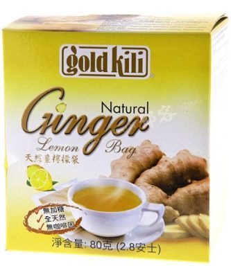 Thé au citron et gingembre naturel (Gold Kili) 80g