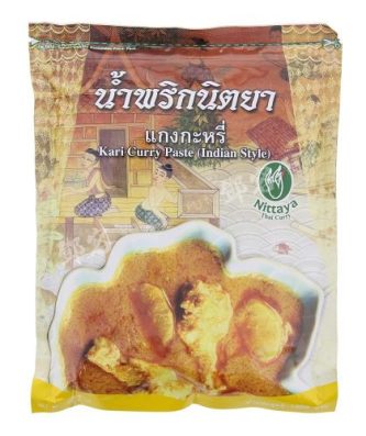 Kari Yellow Curry Paste (Indian Style) (Nittaya) 1kg
