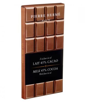 TABLETTE DE CHOCOLAT AU LAIT À LA FLEUR DE SEL