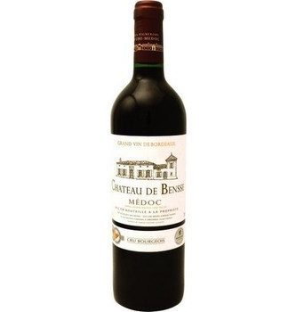 Médoc Cru Bourgeois Château de Bensse 13,5° 75 cl