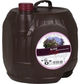 Vin de pays de l'Aude 12° 5 l