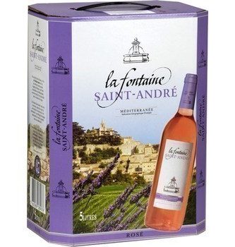 Vin de pays de Méditerranée La Fontaine St-André 12,5° 5 l