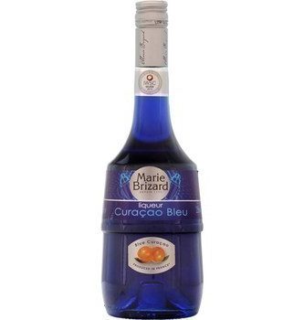 MARIE BRIZARD ; Liqueur Curaçao Bleu