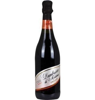 Vin pétillant Lambrusco di Modena doux CIV&CIV 8° 75 cl