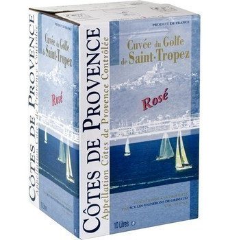 Côtes de Provence Cuvée Golfe St-Tropez 13° 10 l