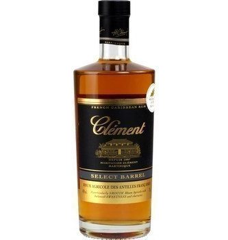 Rhum agricole des Antilles Françaises Select Barrel 70 cl