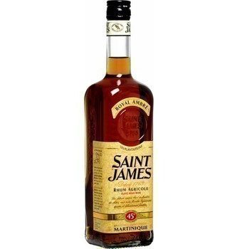 SAINT JAMES ; Rhum agricole Royal Ambré 70 cl