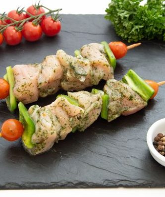 Mini-brochette de filet de poulet bio 100g x4