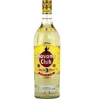 HAVANA CLUB ; Rhum El Ron de Cuba 3 ans d'âge 1 l