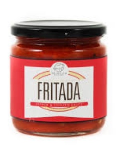 Brindisa Fritada, Tomato & Piquillo Pepper Sauce