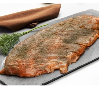 Filet de saumon gravlax
