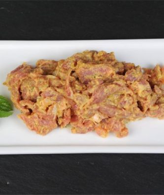 Emincé de porc au curry