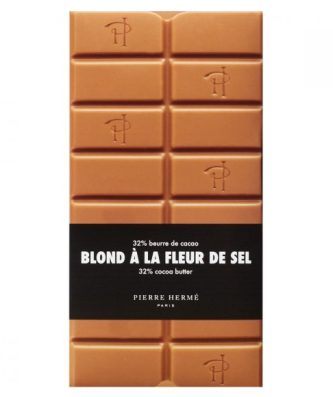 TABLETTE DE CHOCOLAT BLOND CARAMÉLISE À LA FLEUR DE SEL