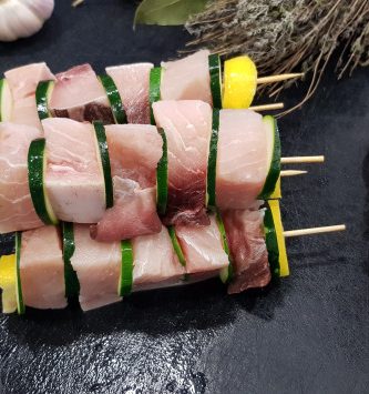 Brochette De Cube D'espadon- 4 Pièces De 200g