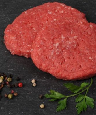 Steack haché provenant de morceaux dénervés et dégraissés